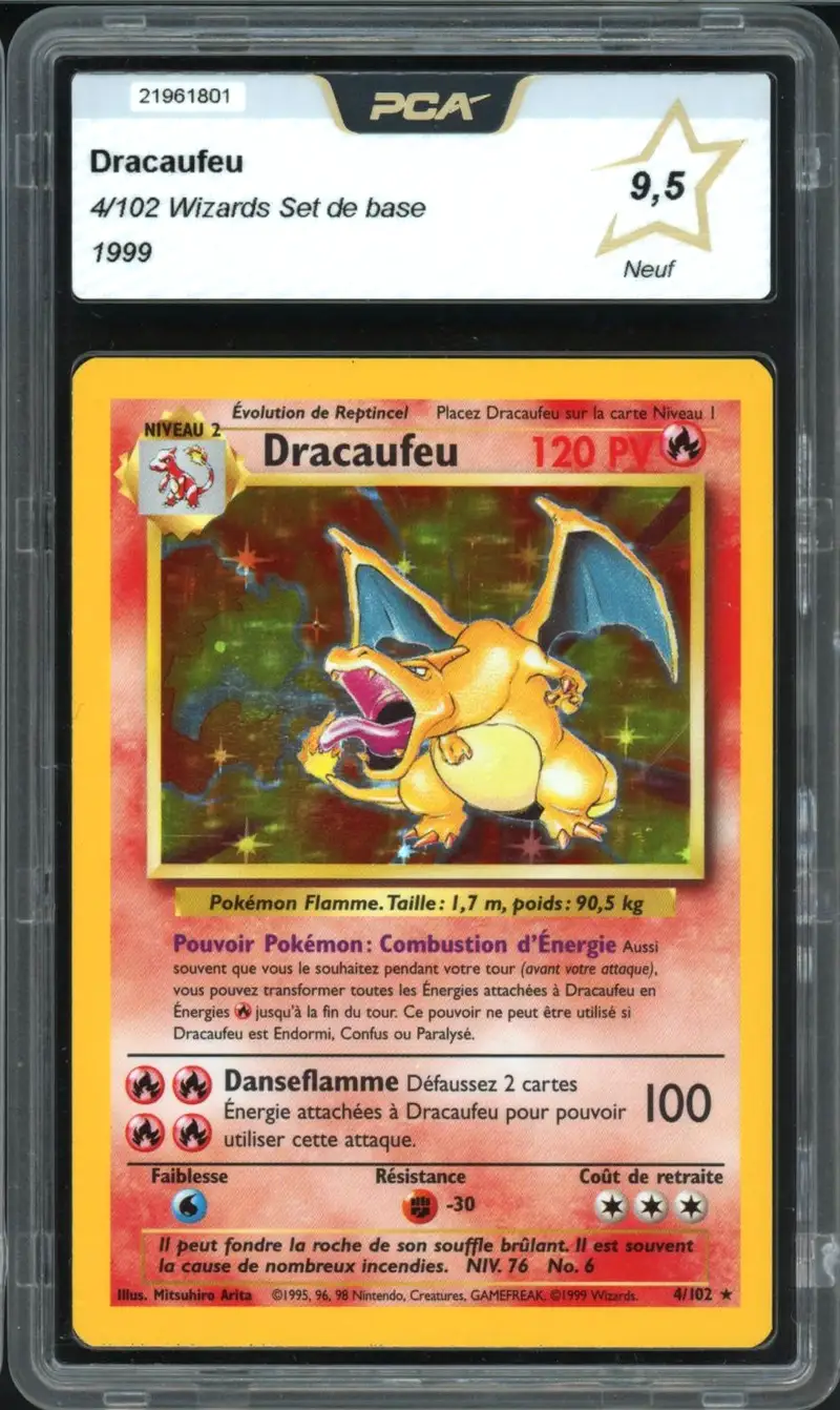 PCA 9.5 Dracaufeu Holo