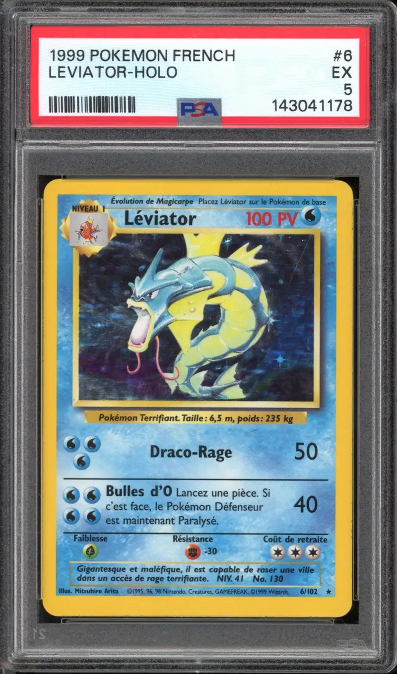 PSA 5 Léviator Holo