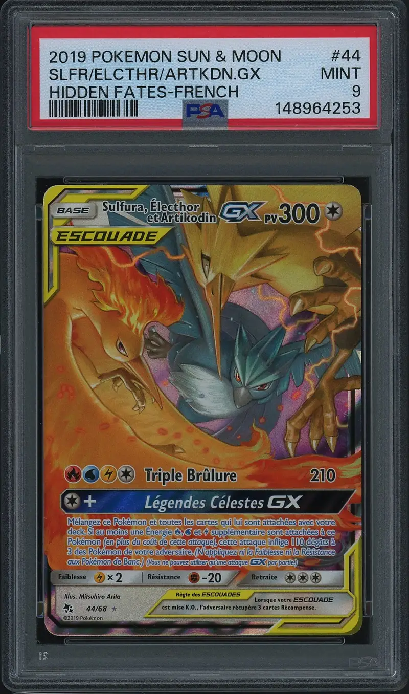 PSA 9 Sulfura, Électhor et Artikodin Gx