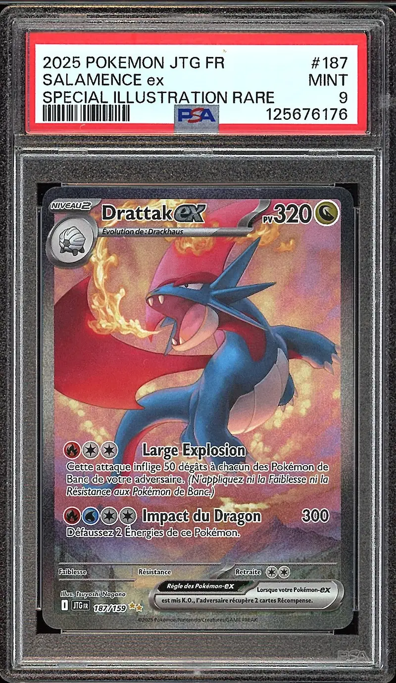 PSA 9 Drattak Ex