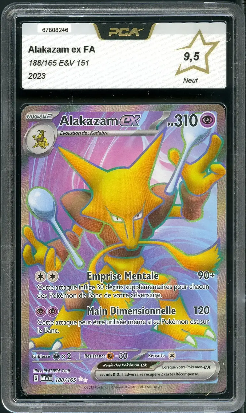 PCA 9.5 Alakazam Ex