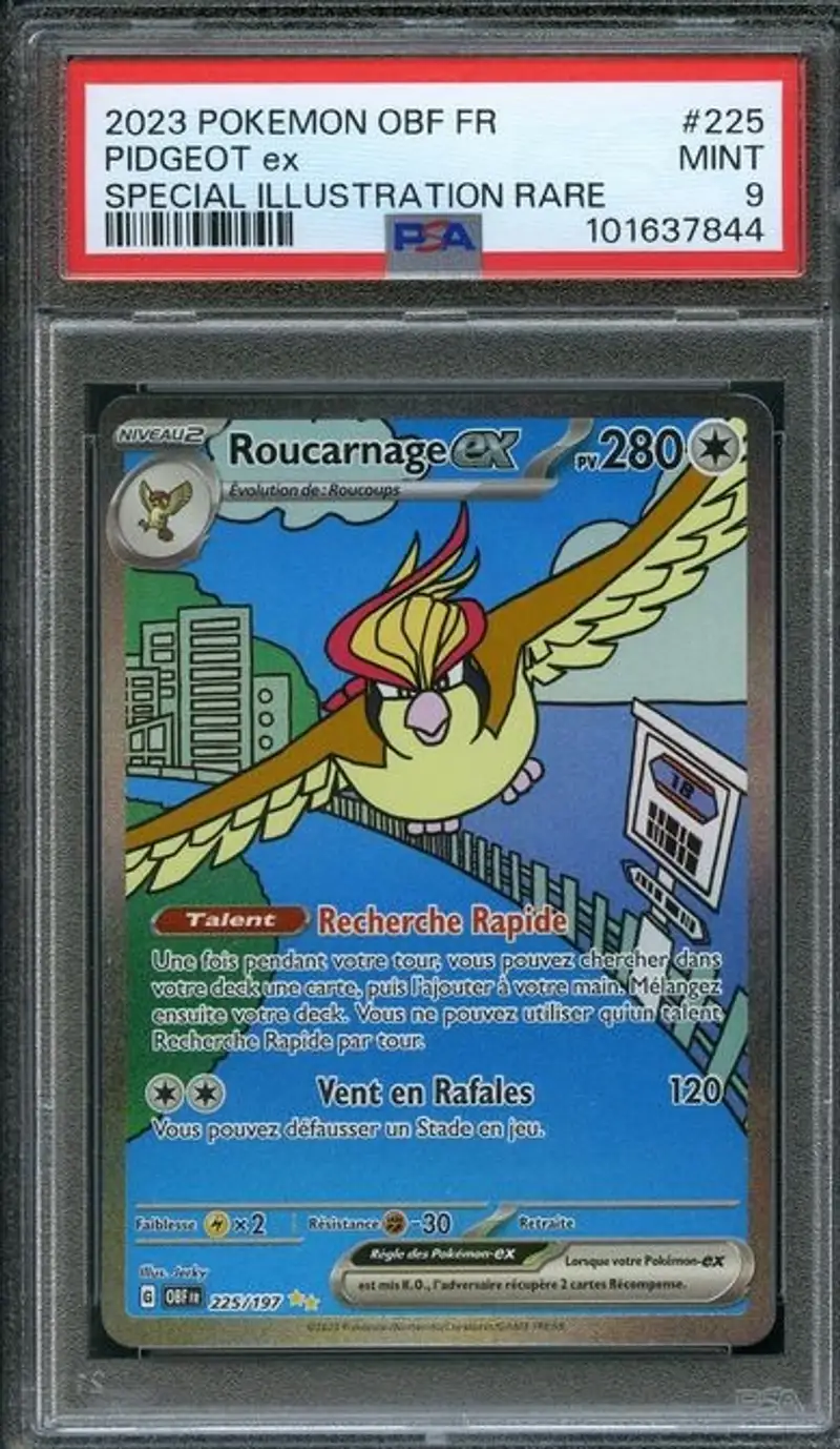 PSA 9 Roucarnage Ex