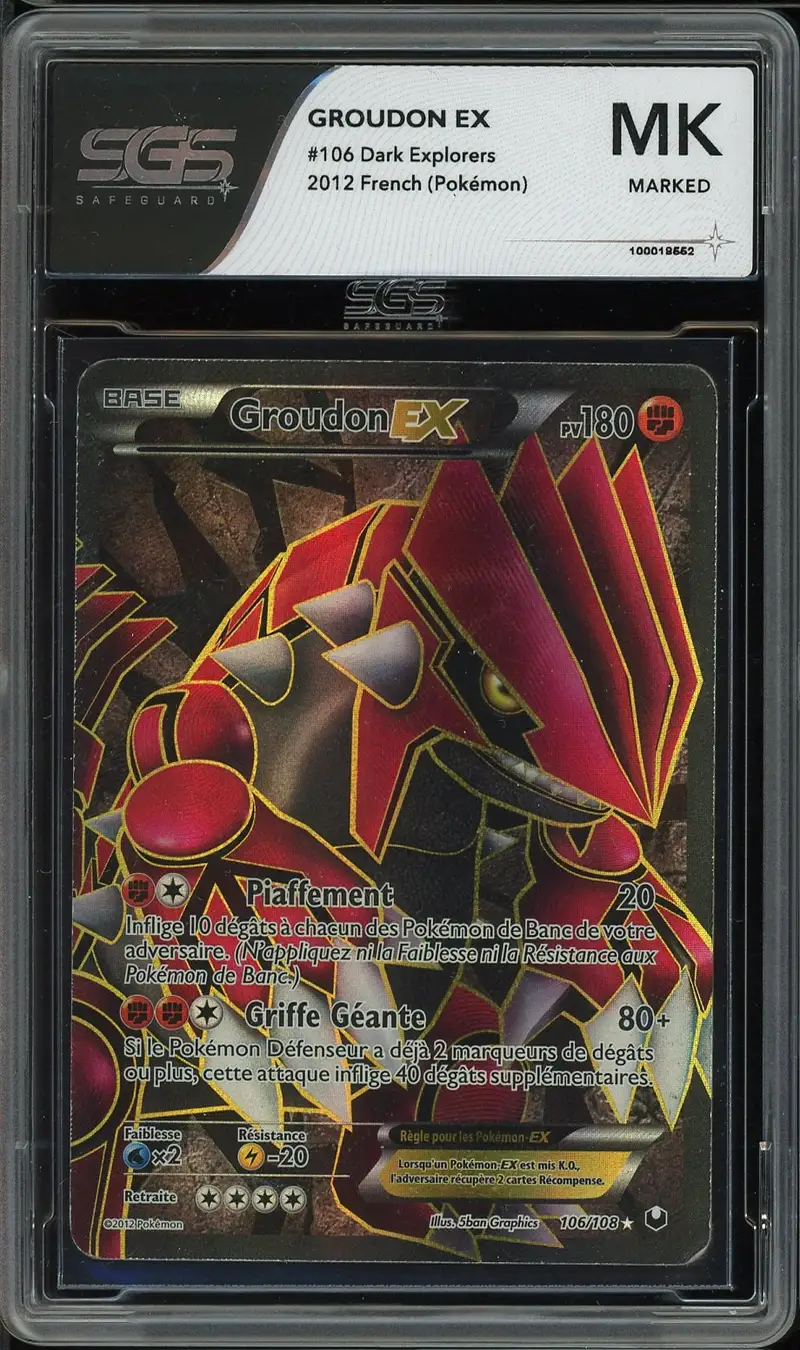SGS A Groudon Ex