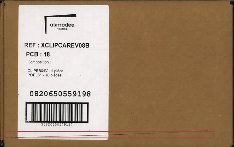 Case Booster Blister EV8 Etincelles Déferlantes