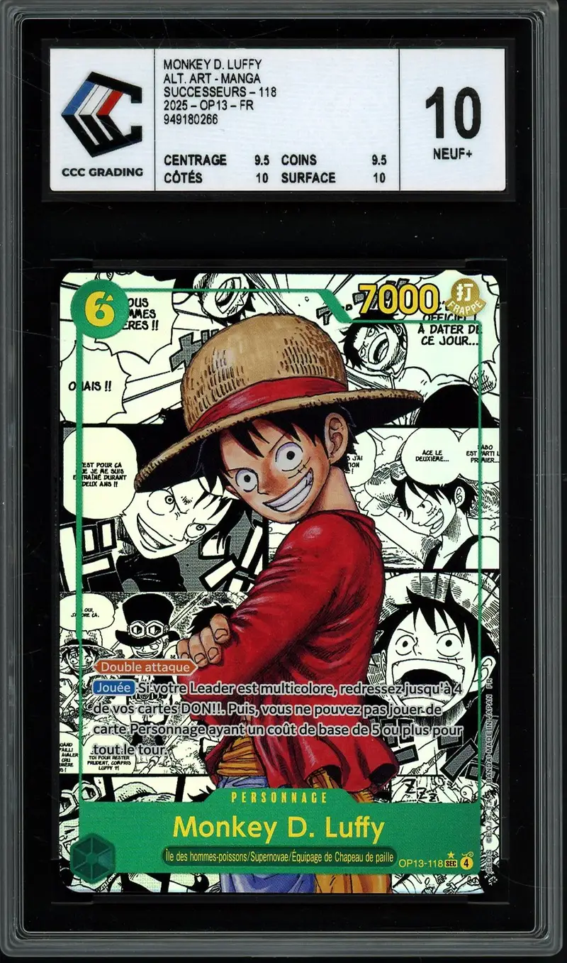 CCC 10 Monkey D. Luffy Manga