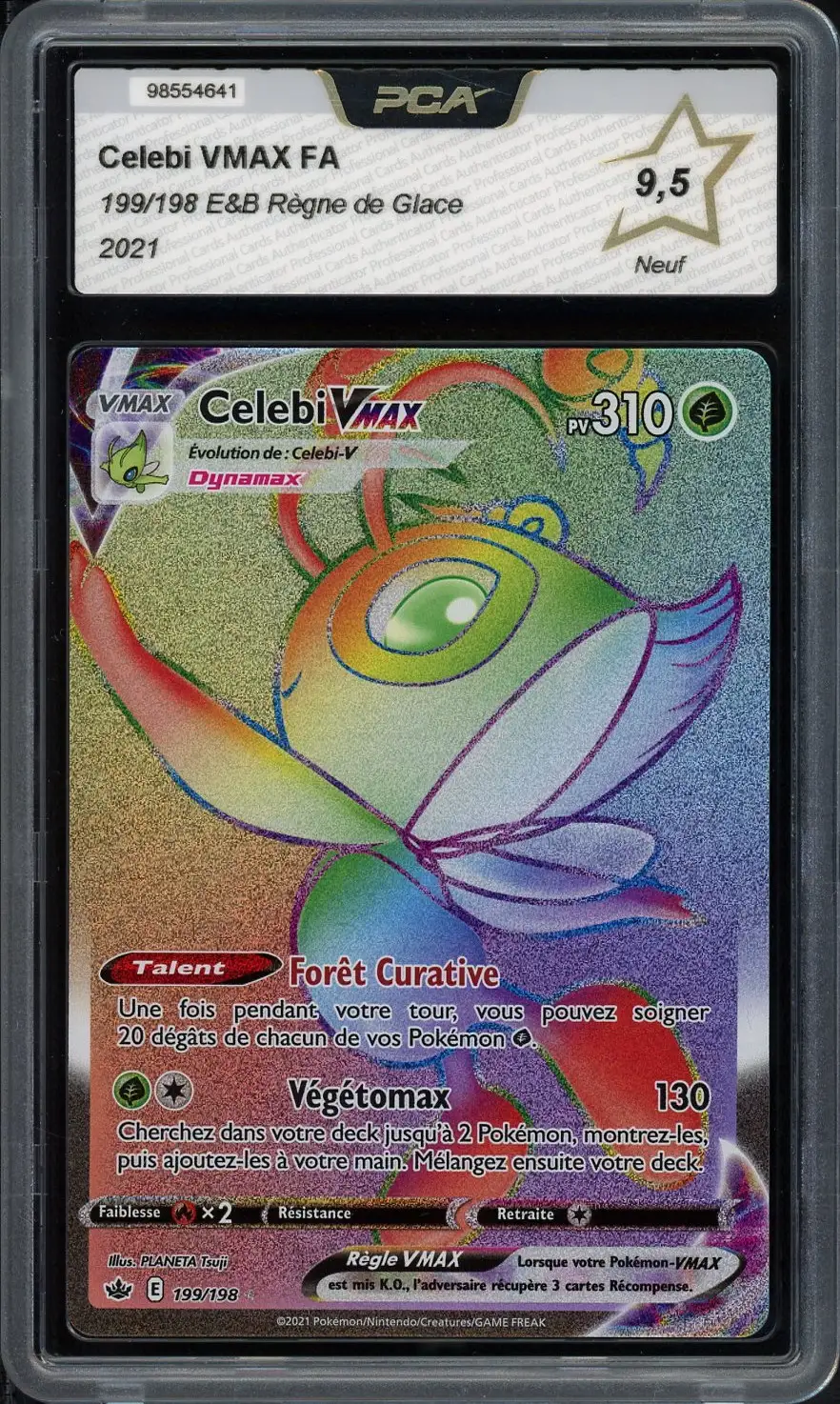 PCA 9.5 Celebi VMax Rainbow
