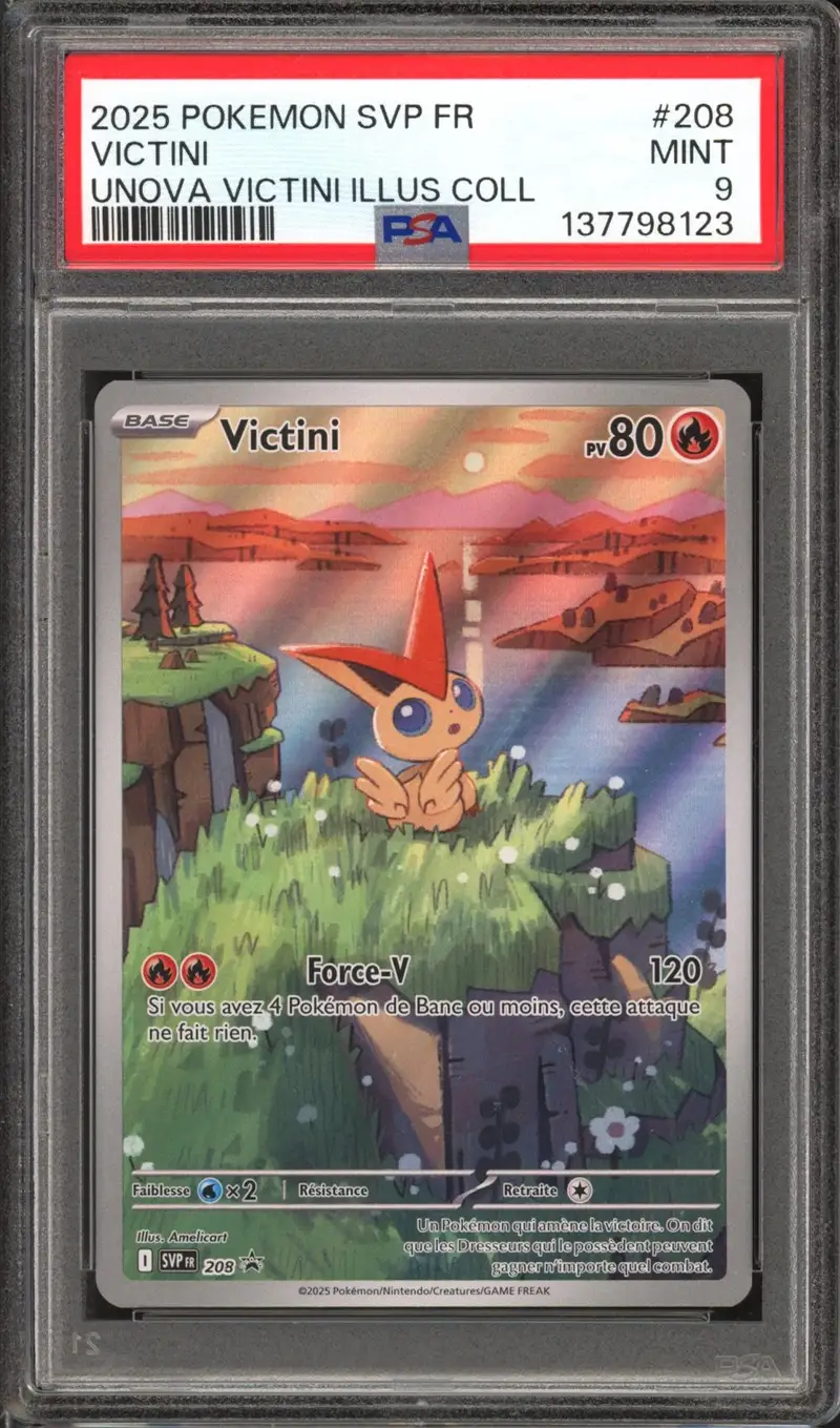 PSA 9 Victini