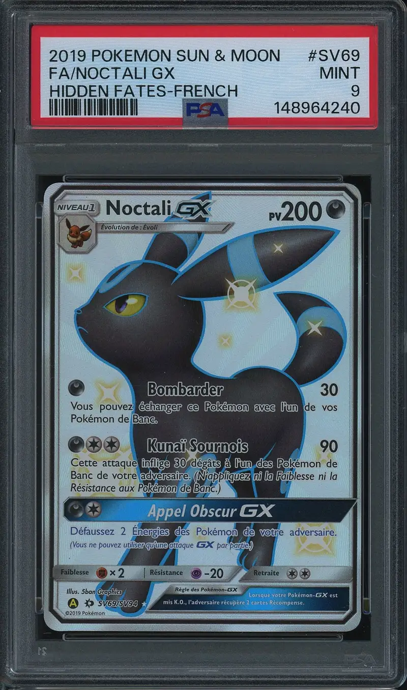 PSA 9 Noctali Gx