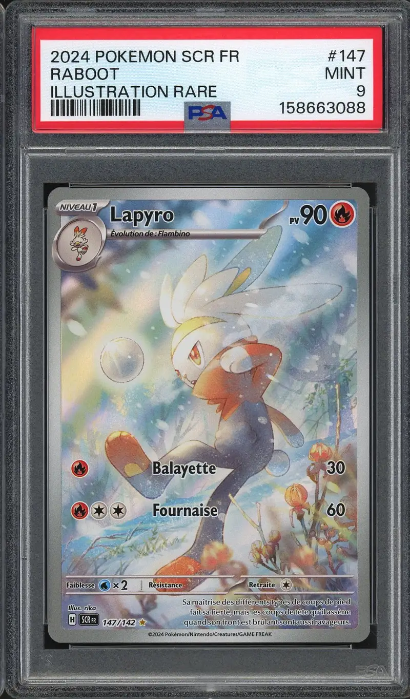 PSA 9 Lapyro