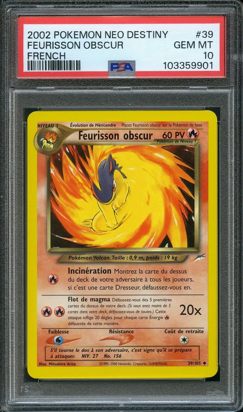 PSA 10 Feurisson Obscur