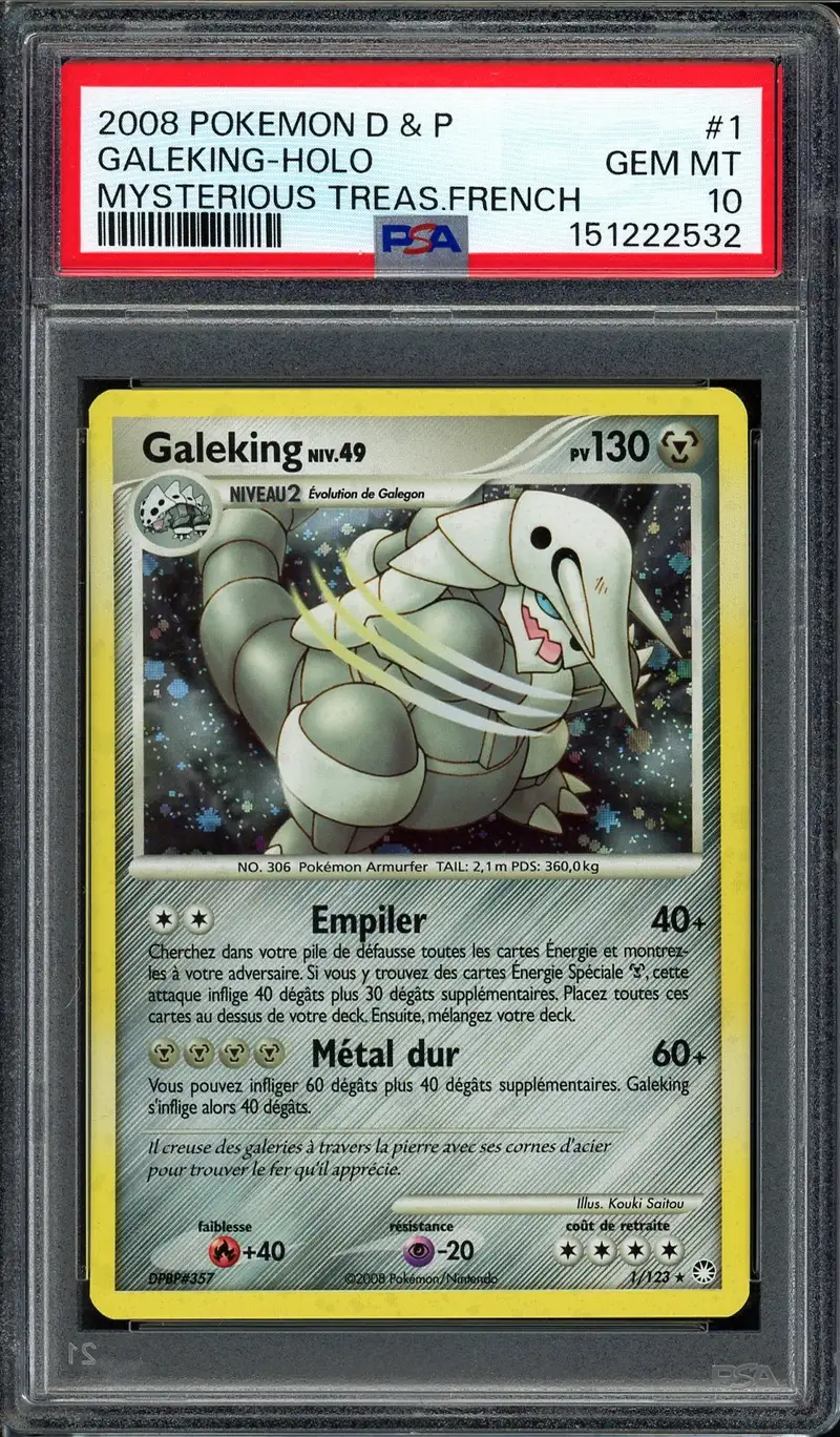 PSA 10 Galeking Holo