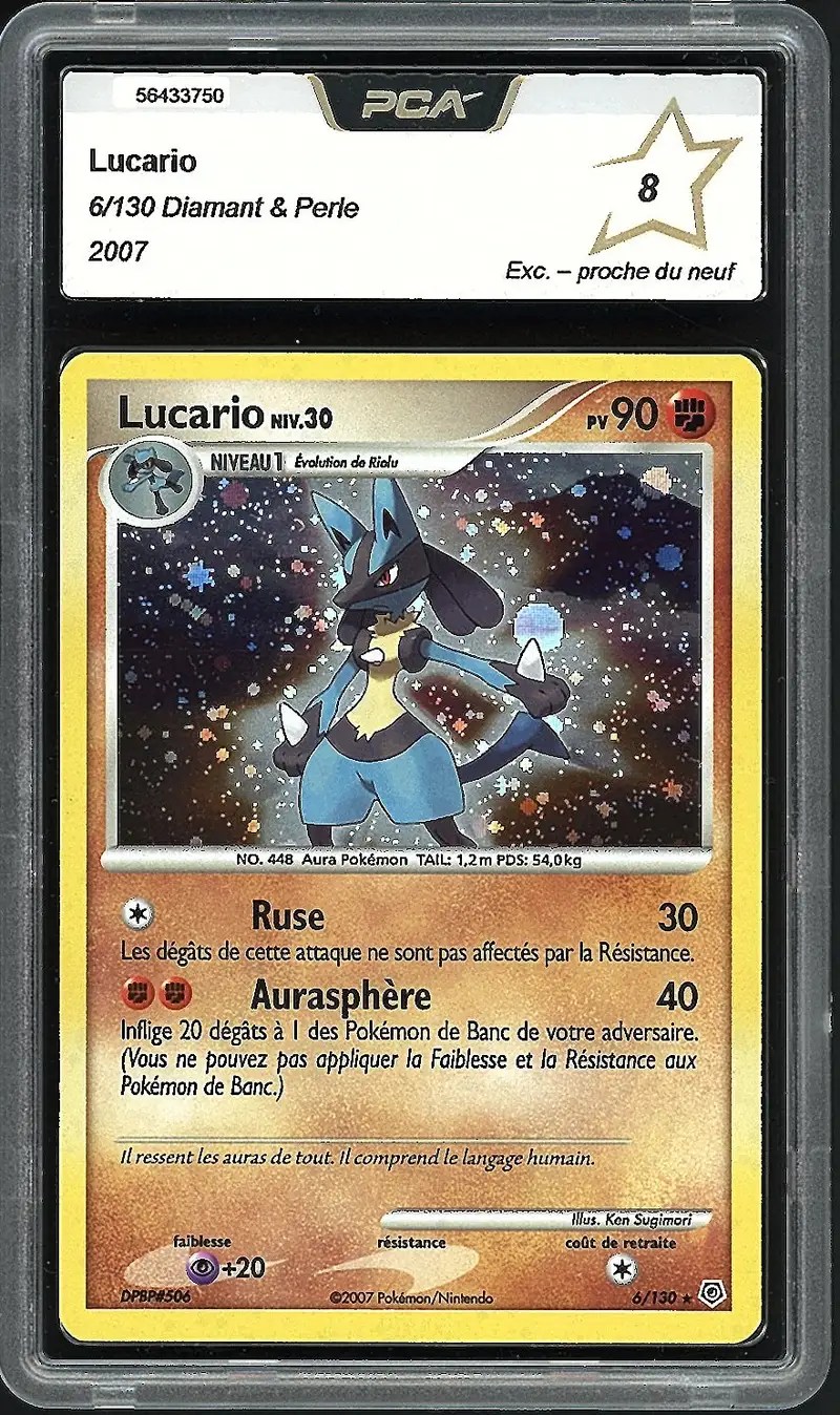 PCA 8 Lucario Holo
