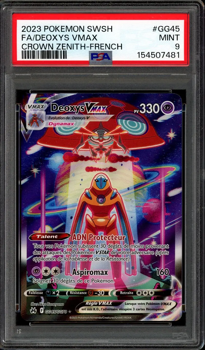 PSA 9 Deoxys VMax