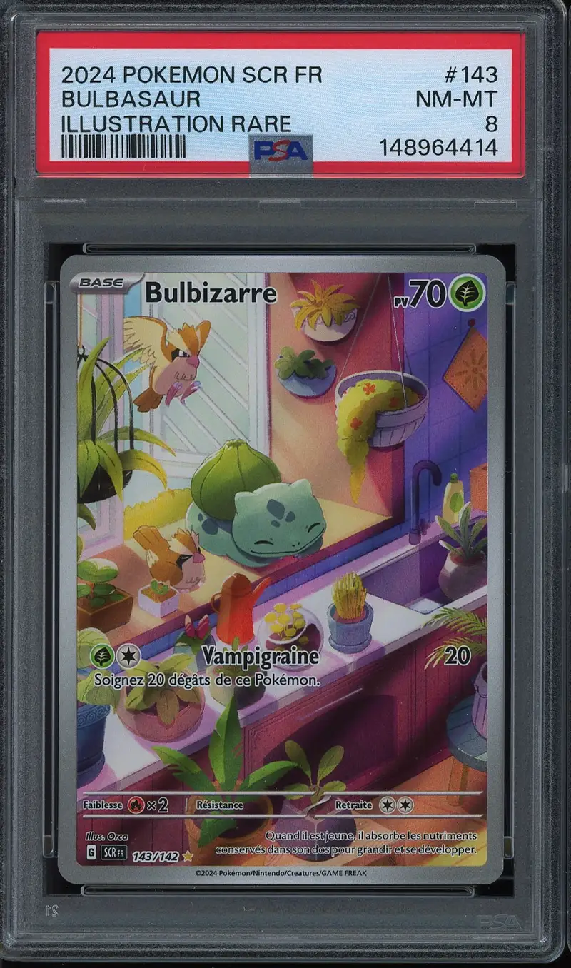 PSA 8 Bulbizarre