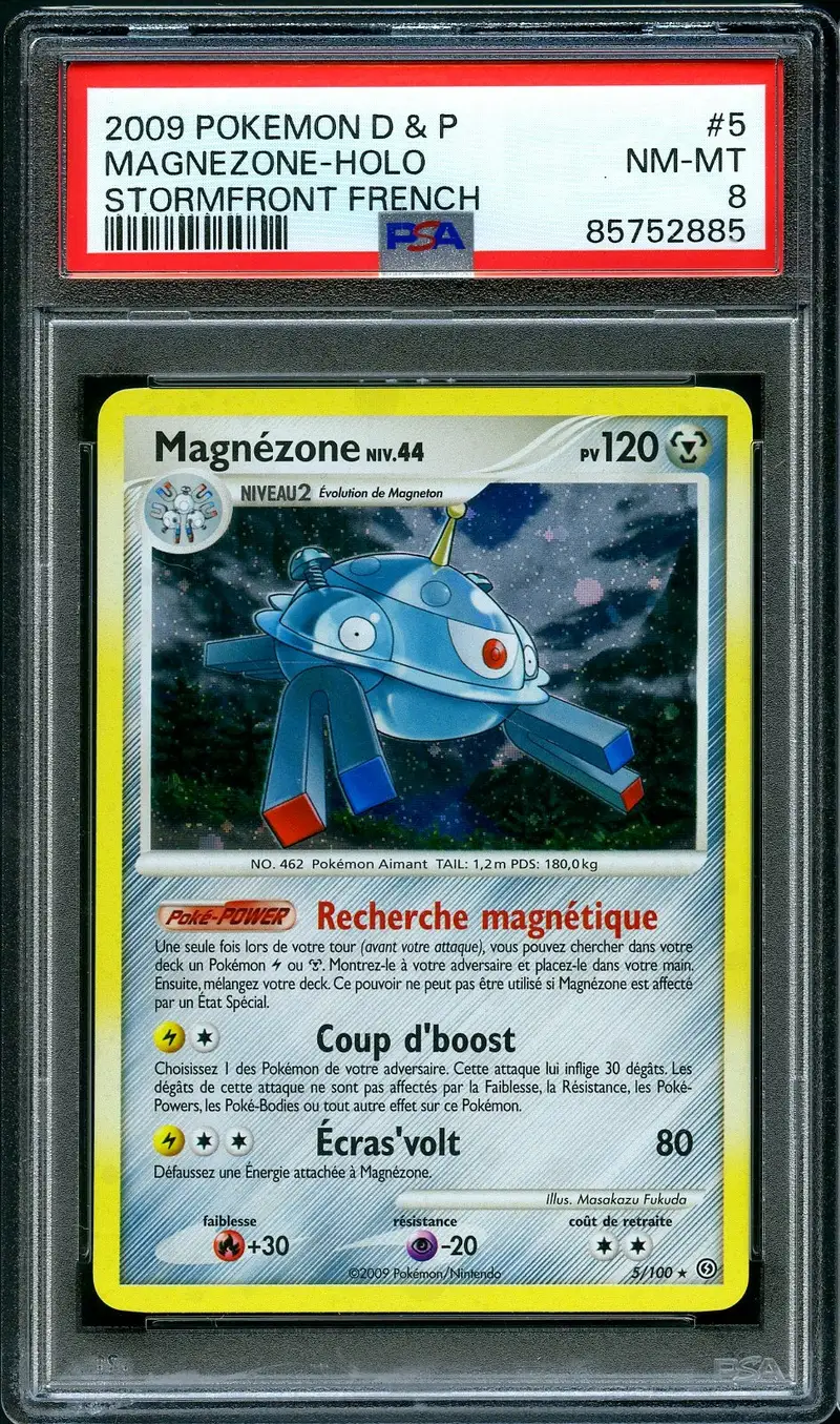 PSA 8 Magnézone Holo