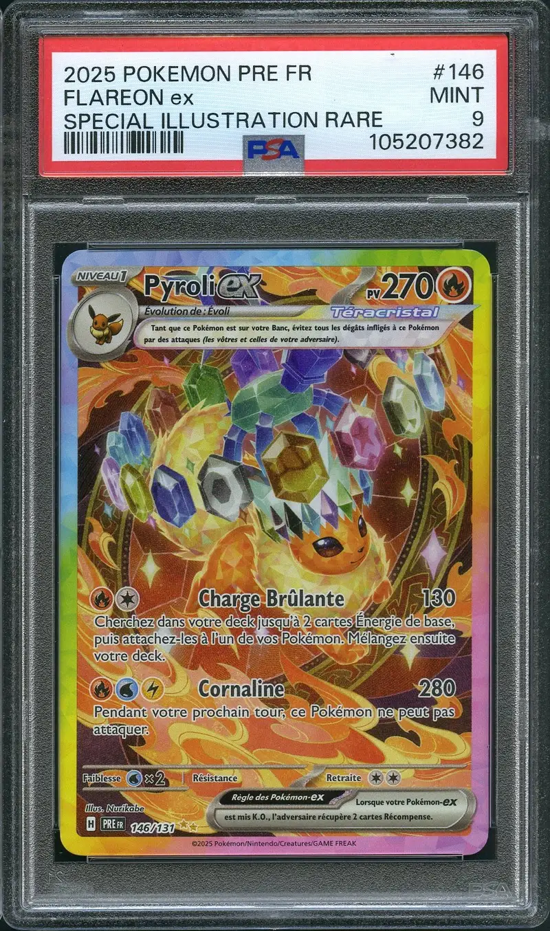 PSA 9 Pyroli Ex