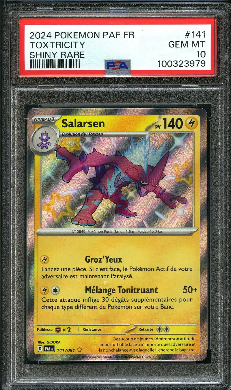 PSA 10 Salarsen Shiny