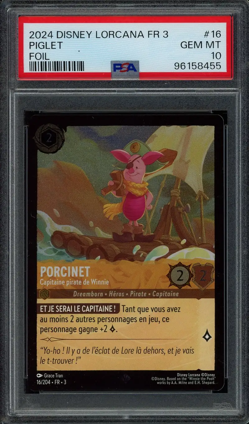 PSA 10 Porcinet Foil