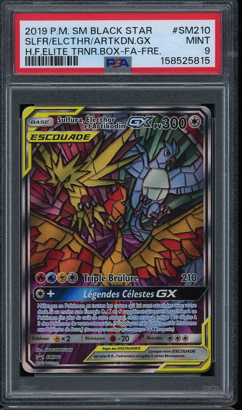 PSA 9 Sulfura, Électhor et Artikodin Gx
