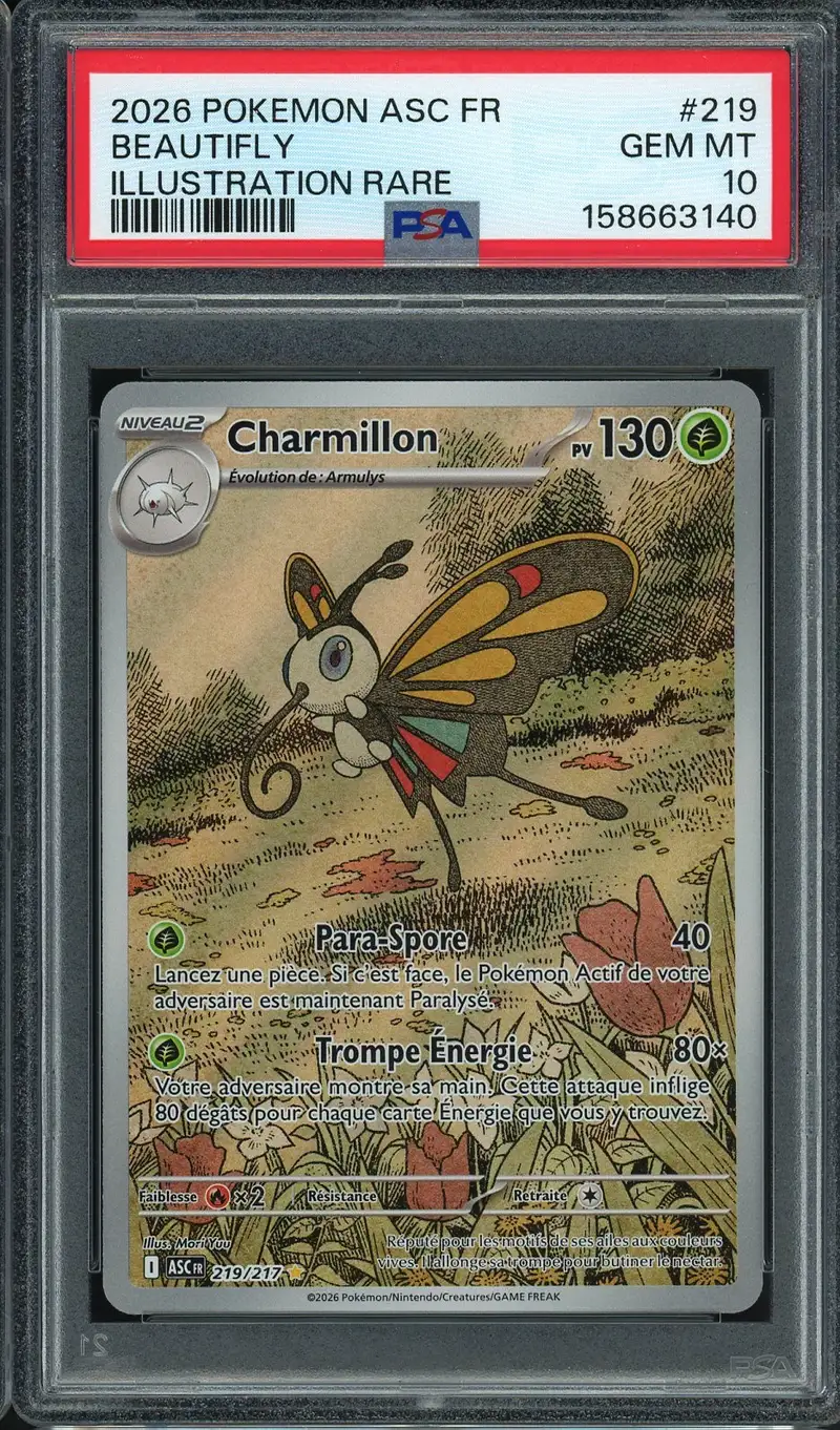 PSA 10 Charmillon