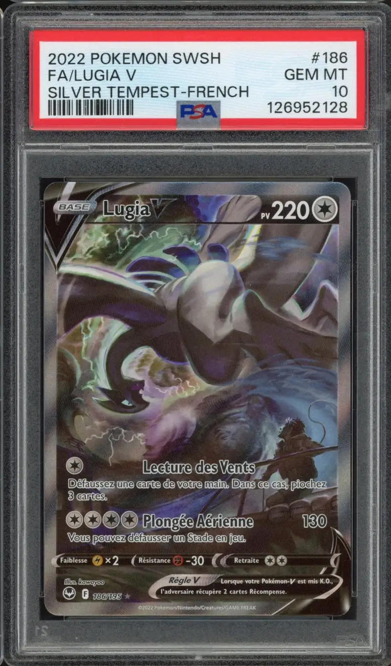 PSA 10 Lugia V