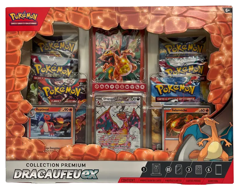 Coffret Collection Premium Dracaufeu Ex