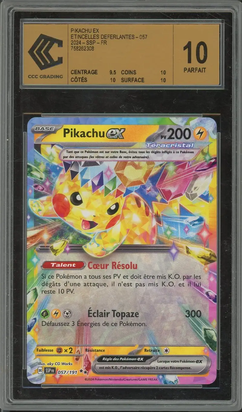 CCC 10 Pikachu Ex