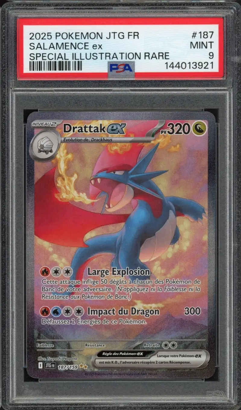 PSA 9 Drattak Ex