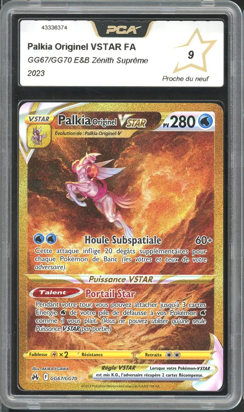 PCA 9 Palkia Originel VStar Gold
