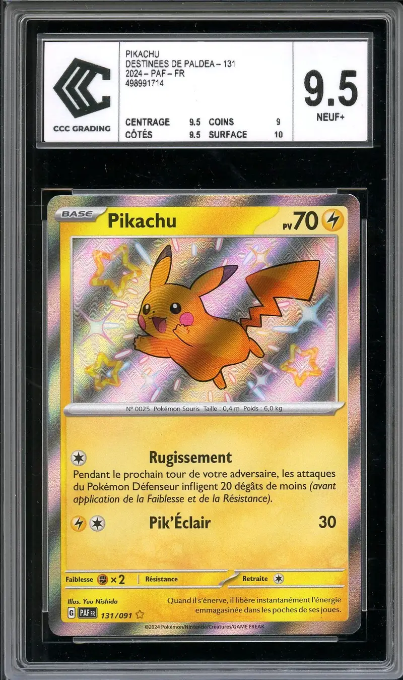 CCC 9.5 Pikachu Shiny