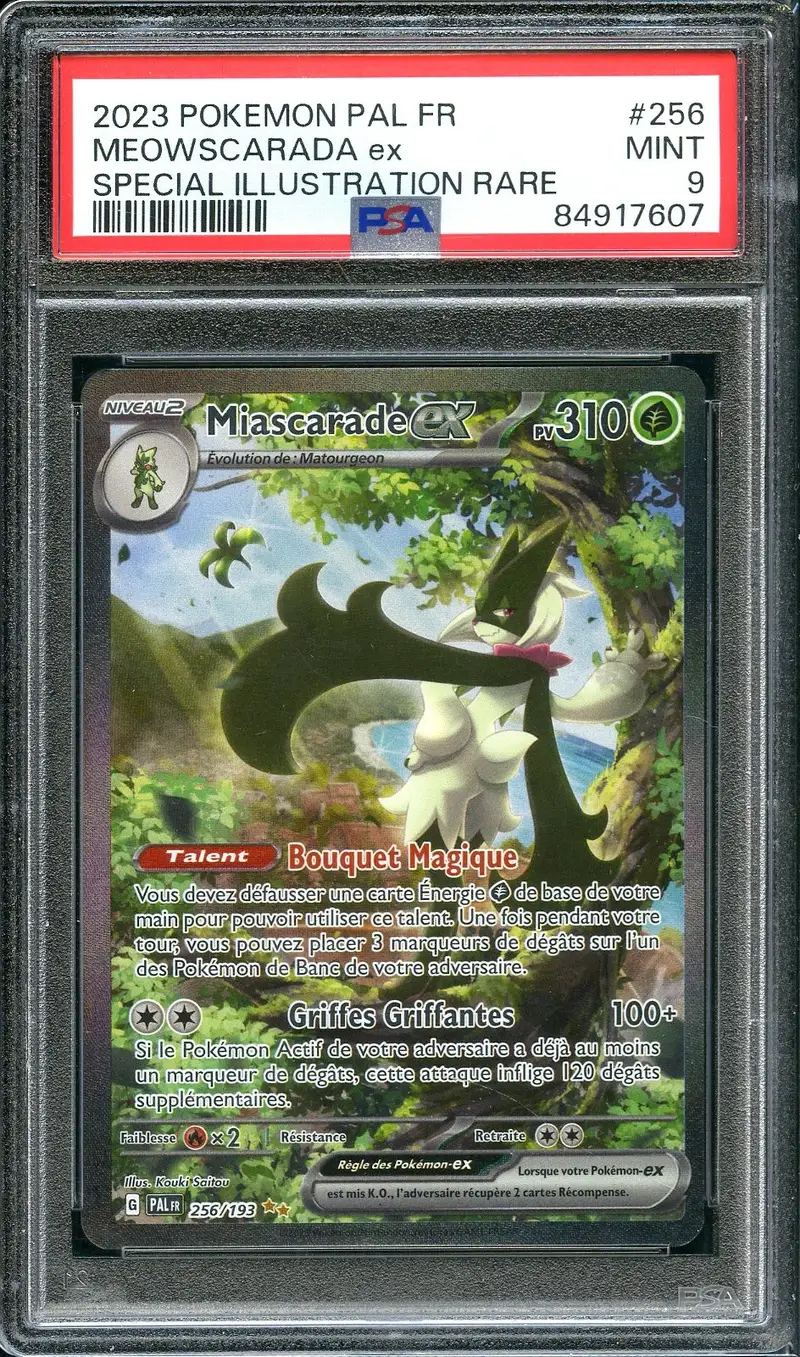PSA 9 Miascarade Ex