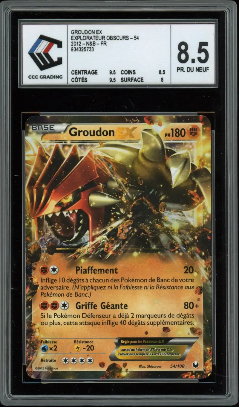 CCC 8.5 Groudon Ex