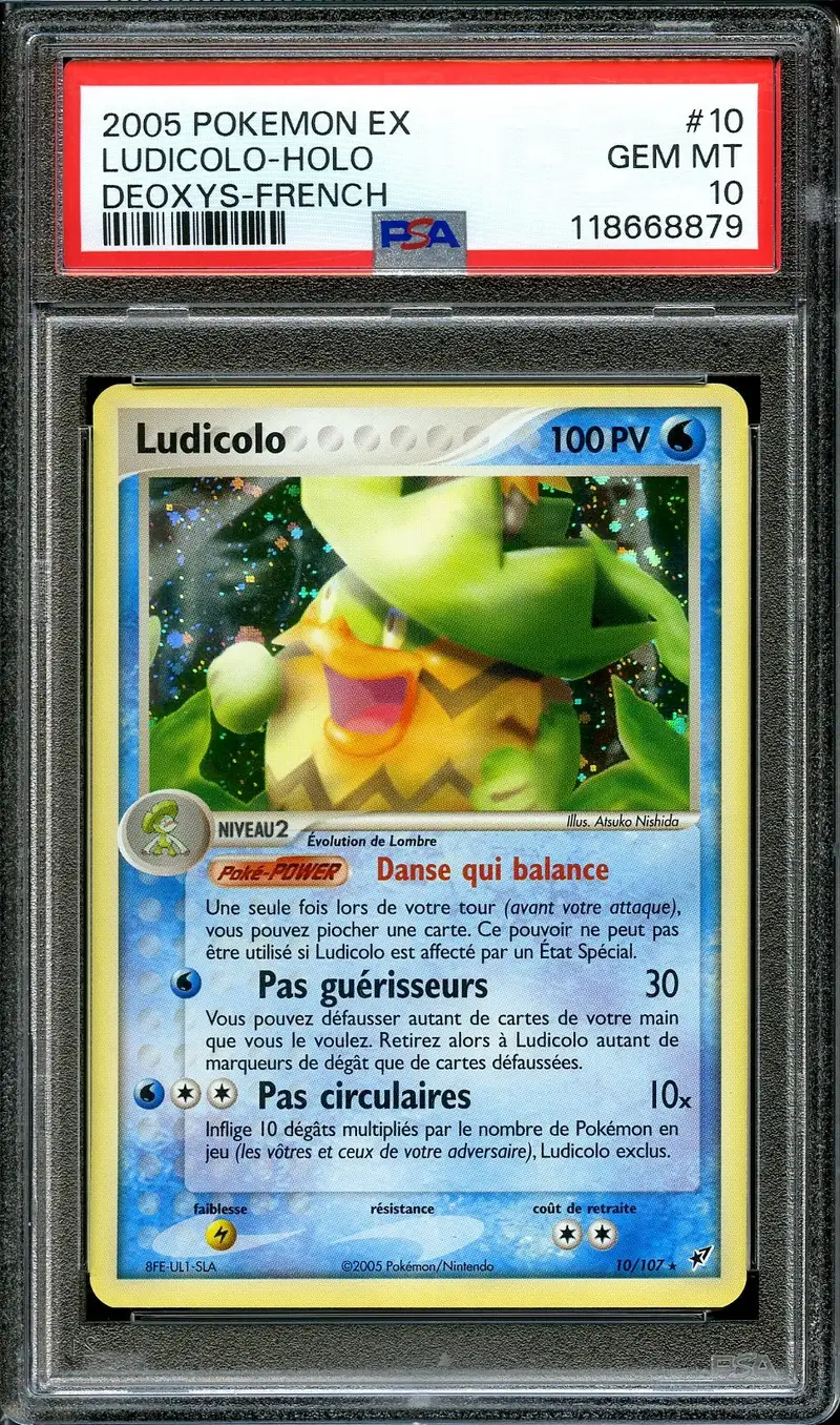 PSA 10 Ludicolo Holo