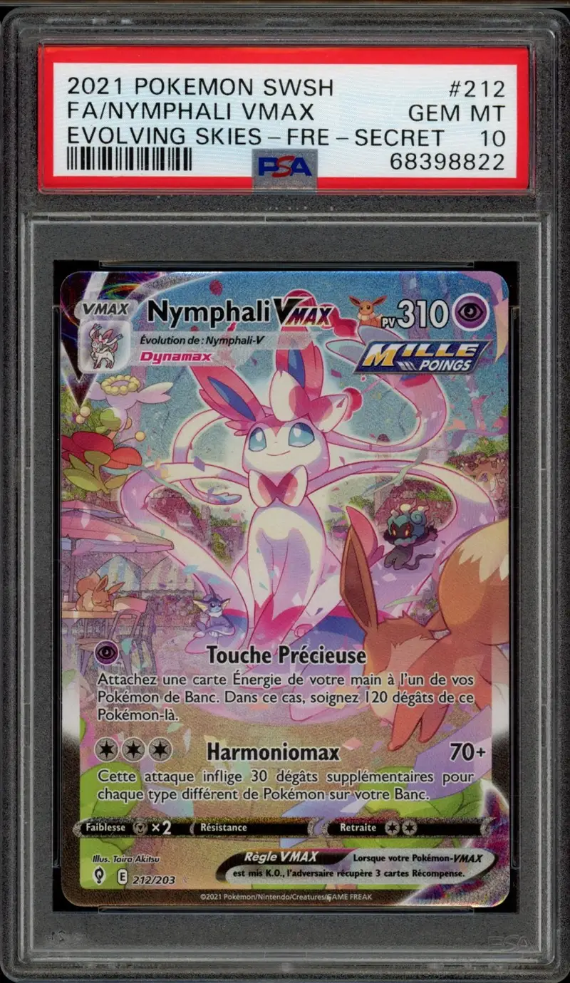 PSA 10 Nymphali VMax