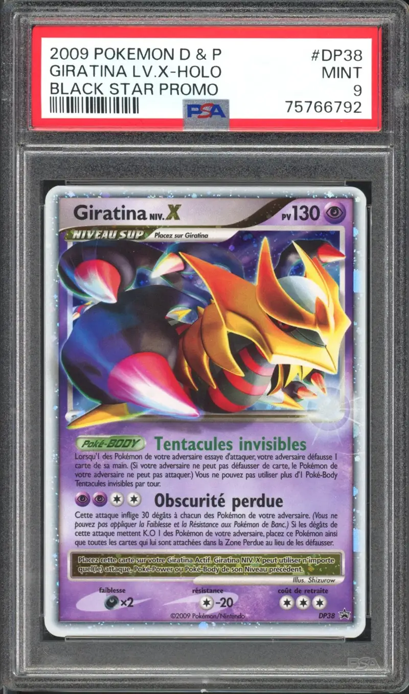 PSA 9 Giratina Niv. X