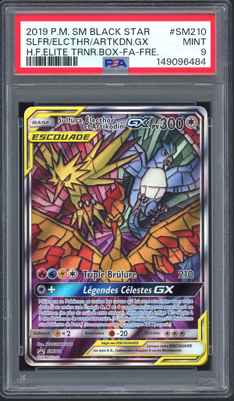 PSA 9 Sulfura, Électhor et Artikodin Gx