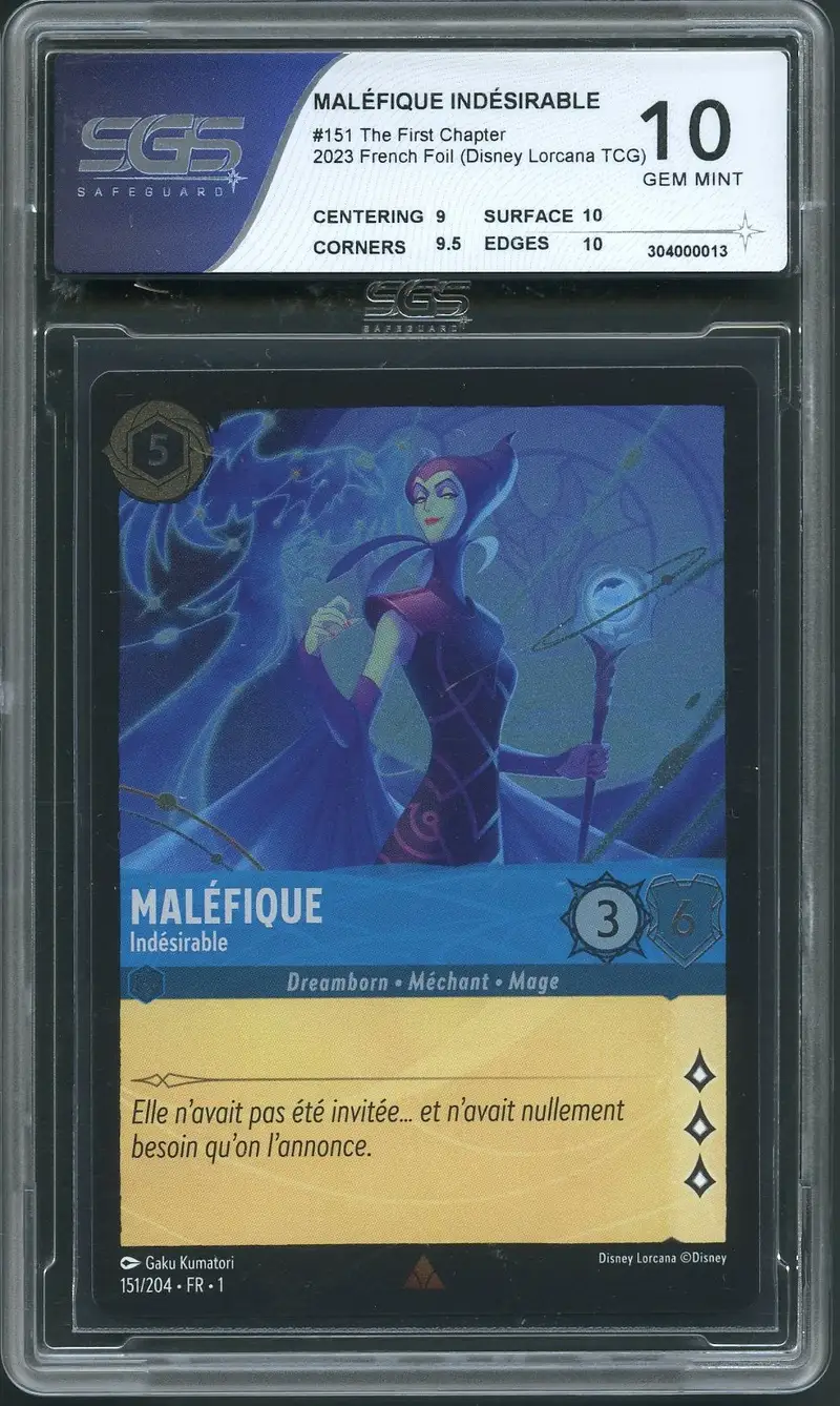 SGS 10 Maléfique Indésirable Foil