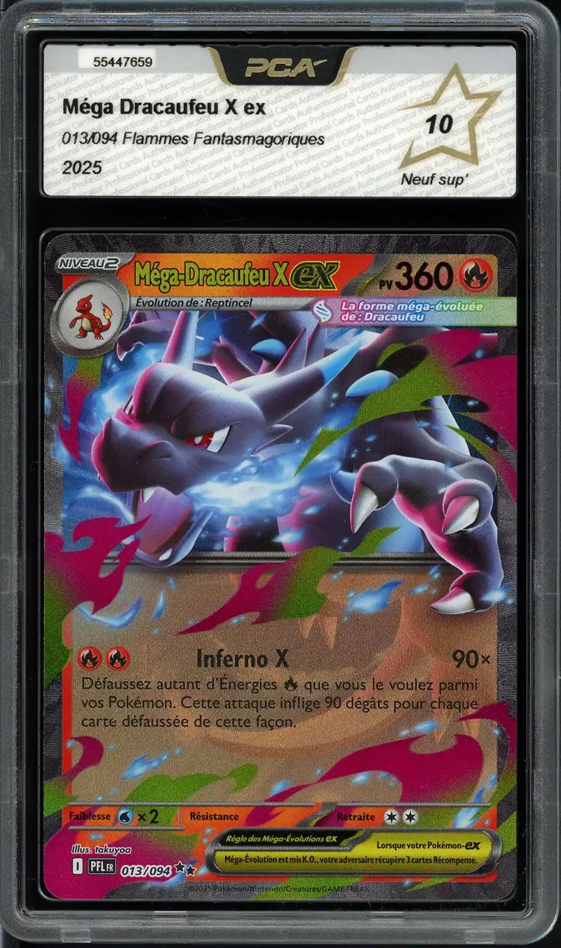 PCA 10 Méga-Dracaufeu X Ex