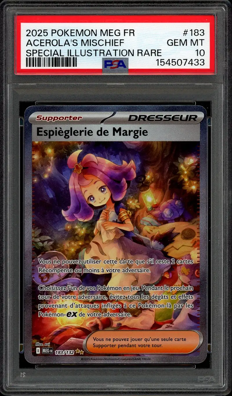 PSA 10 Espièglerie de Margie