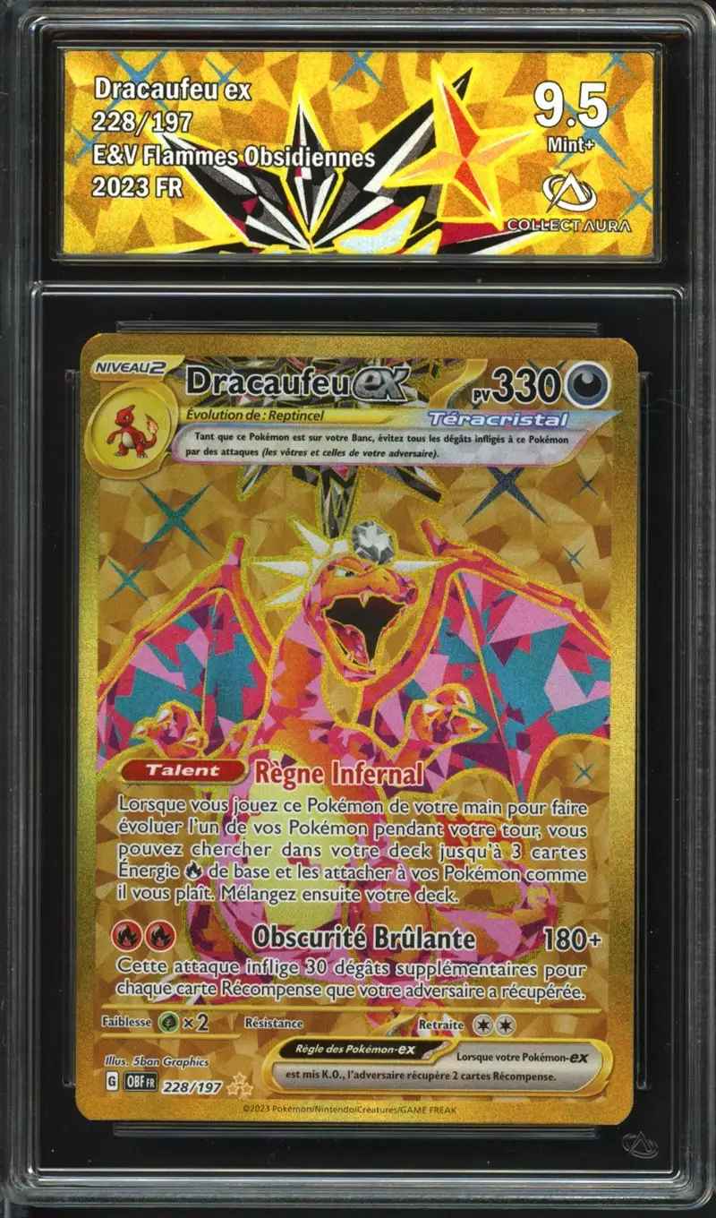CA 9.5 Dracaufeu Ex Gold