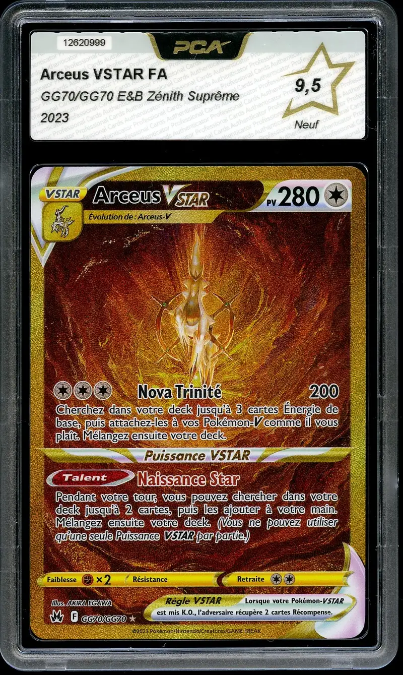PCA 9.5 Arceus VStar Gold