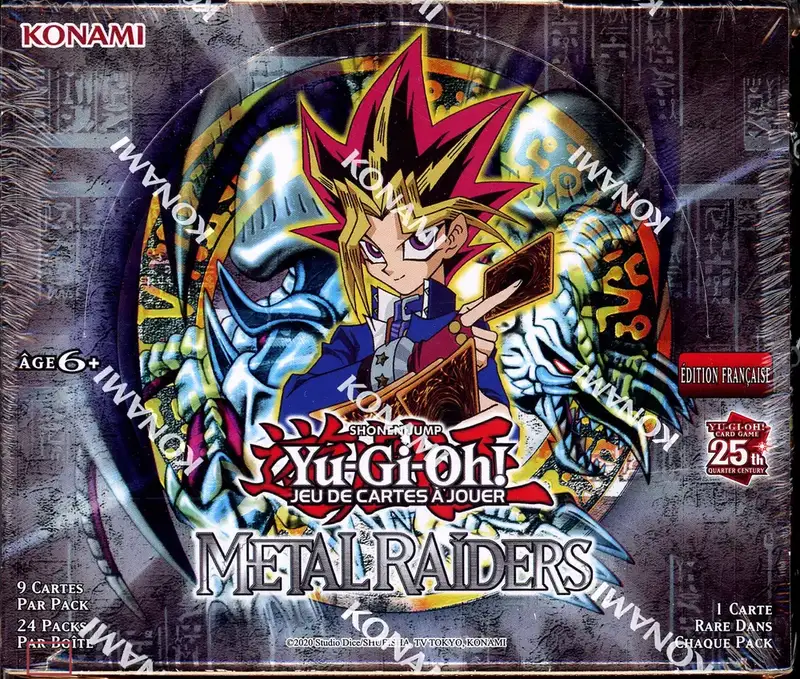 Dsiplay Yu-GI-Oh ! 25th Metal Raiders