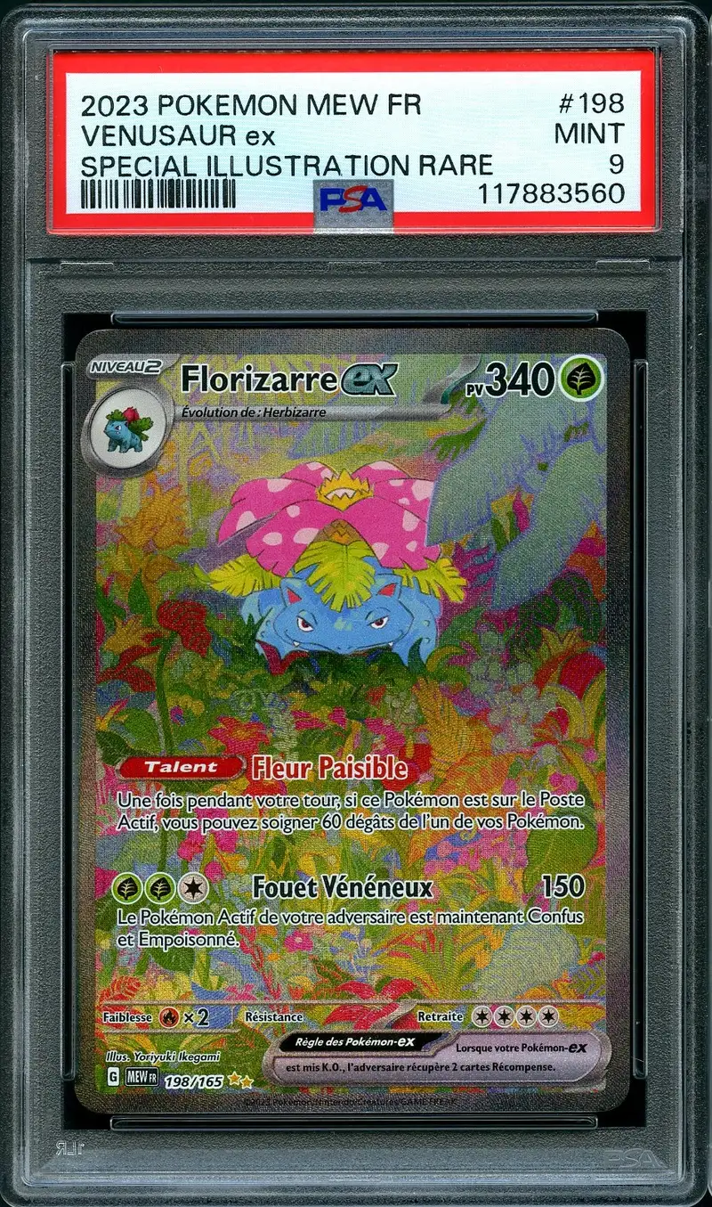 PSA 9 Florizarre Ex