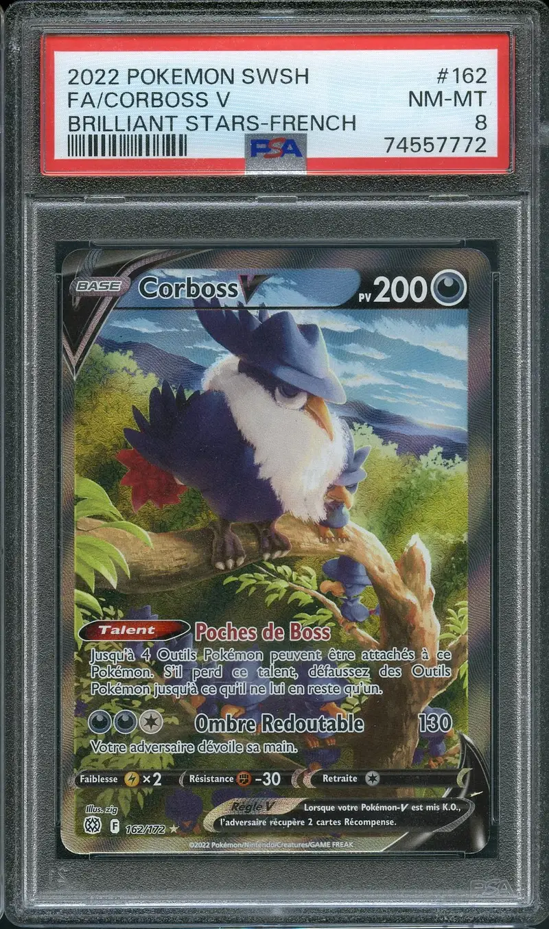 PSA 8 Corboss V