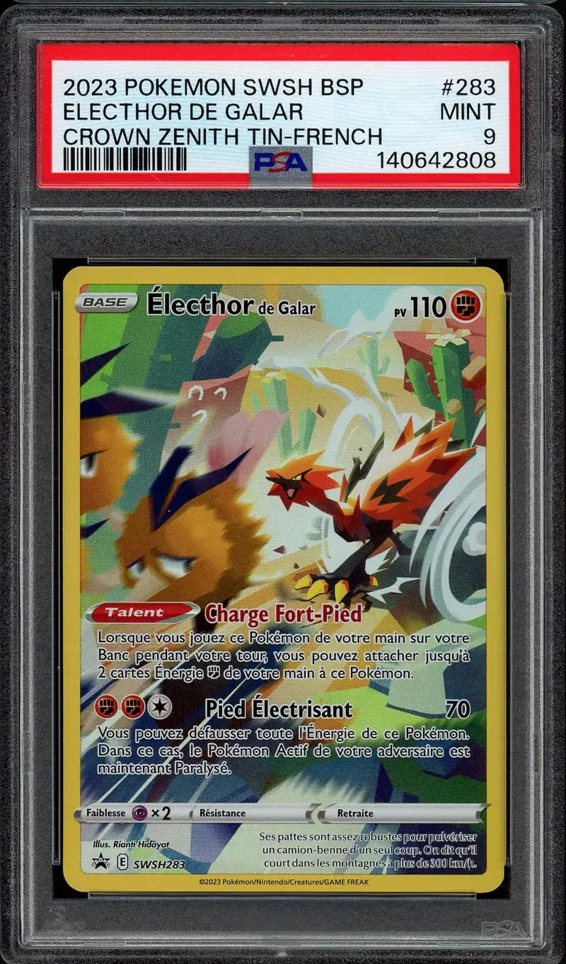 PSA 9 Electhor de Galar