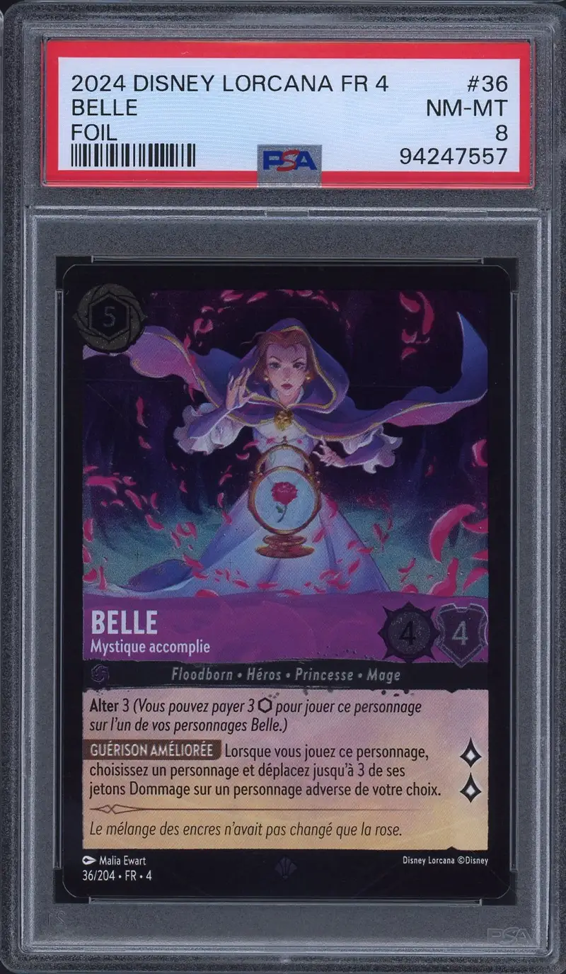 PSA 8 Belle Foil