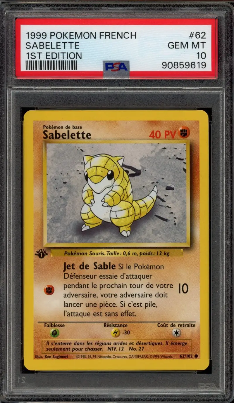 PSA 10 Sabelette