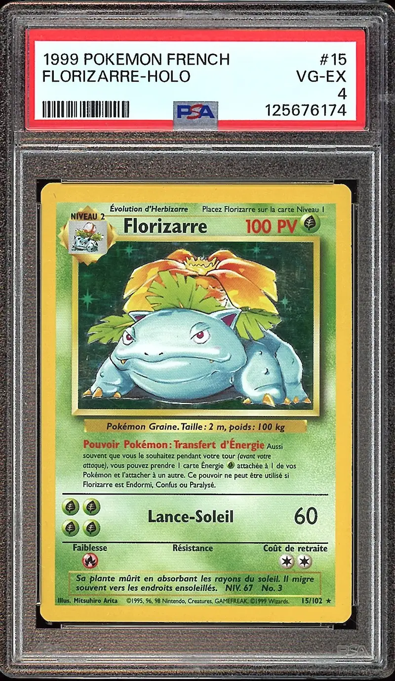 PSA 4 Florizarre Holo