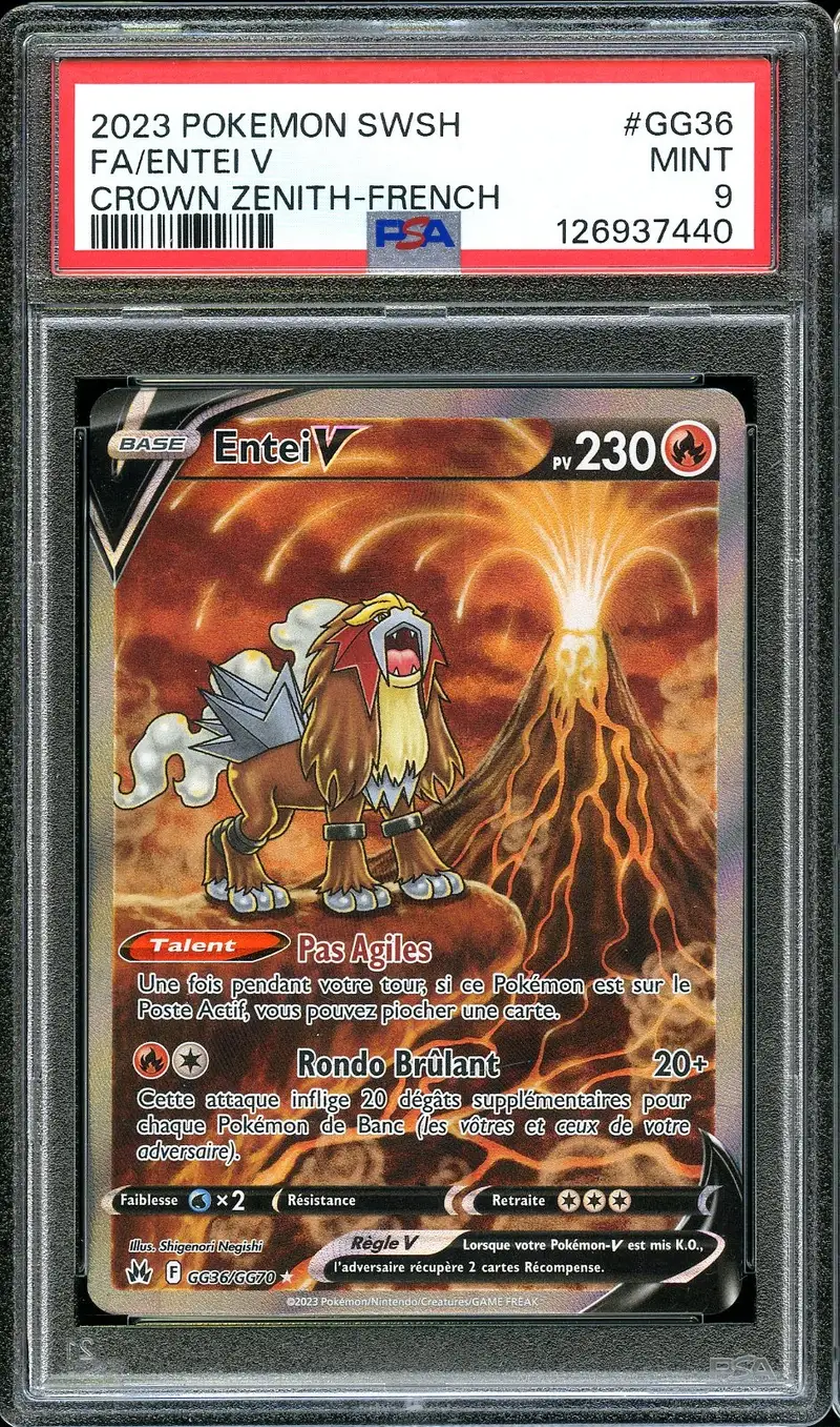 PSA 9 Entei V