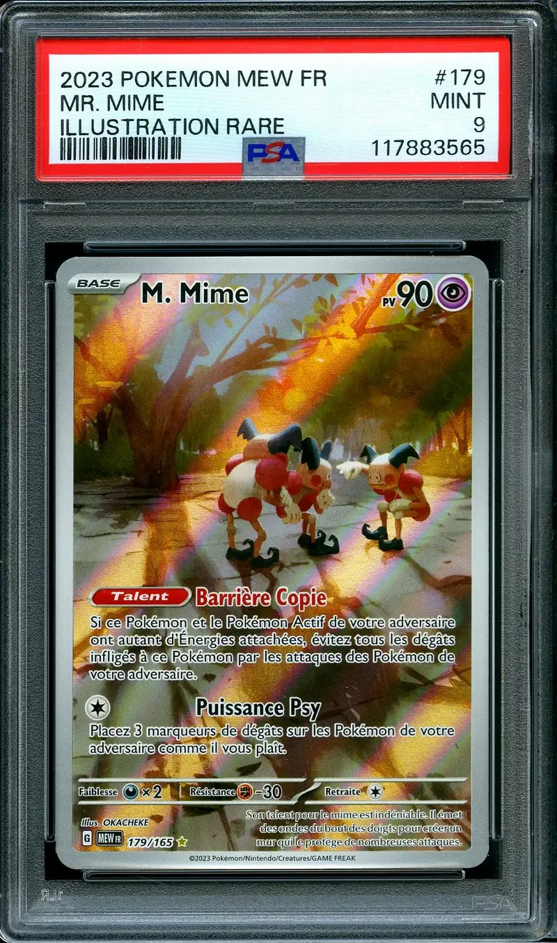 PSA 9 M. Mime